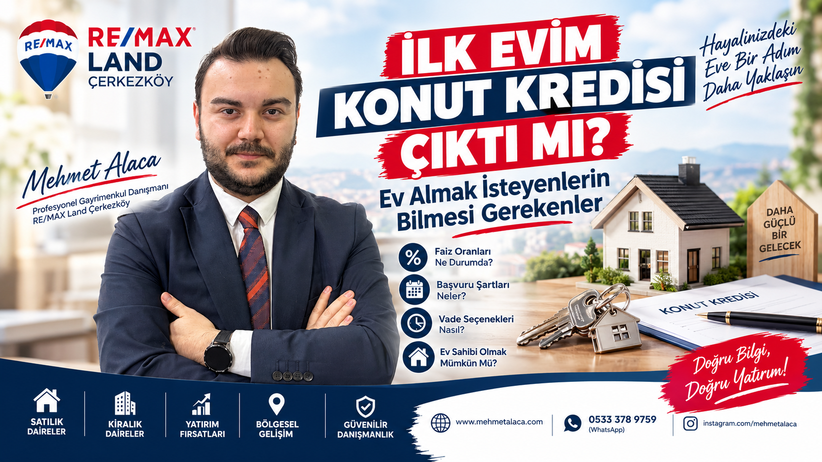 İlk Evim Konut Kredisi Çıktı mı? 2026’da Ev Almak İsteyenlerin Bilmesi Gerekenler